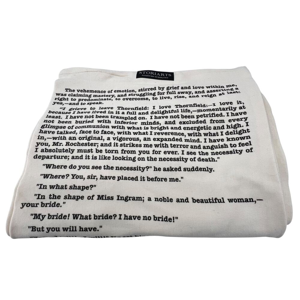 Storiarts Infinity Scarf Jane Erye by Charlotte Bronte Literature Books Library